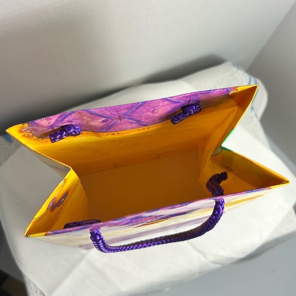 Brighton Purple and Yellow Gift Bags Collection Qty 5, 8.5” x 6” - Picture 11 of 11